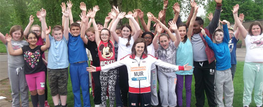 Laura Muir School Visit